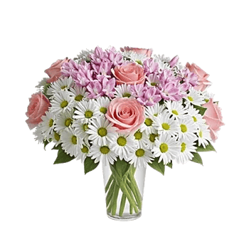 Blush Romantic Centerpiece