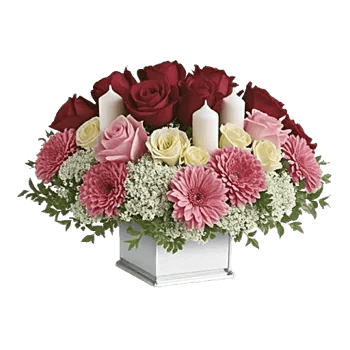 Blush Romantic Centerpiece