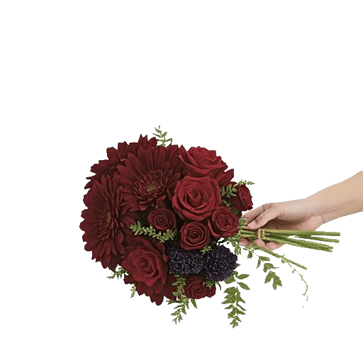 Crimson Blossom Harmony