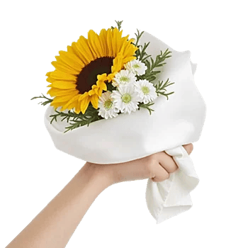 Golden Sunflower Bouquet