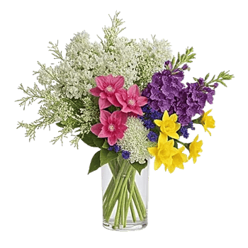 Graceful Lily Display