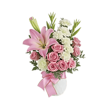 Graceful Lily Display