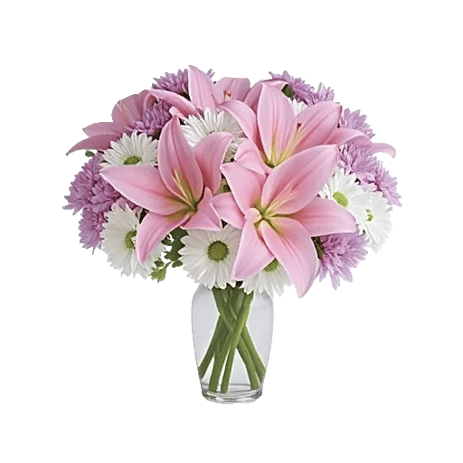 Graceful Lily Display