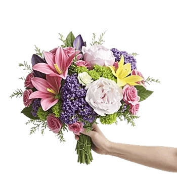 Graceful Lily Display