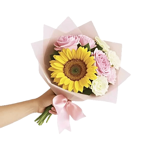 Golden Sunflower Bouquet