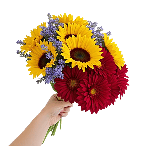 Golden Sunflower Bouquet