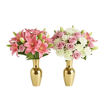 Graceful Lily Display