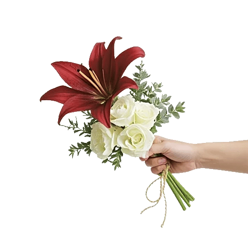Graceful Lily Display
