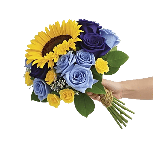 Golden Sunflower Bouquet