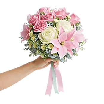 Delicate Petal Cascade