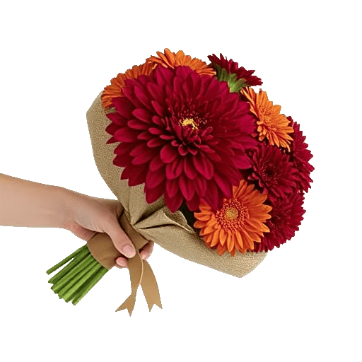 Crimson Blossom Harmony