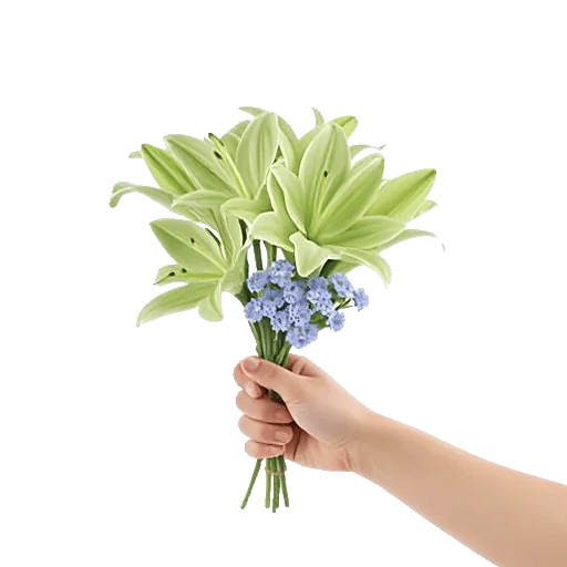 Graceful Lily Display