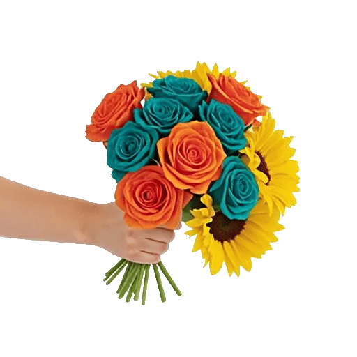 Amber Sunflower Glow