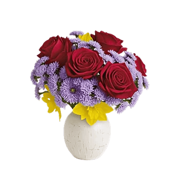 Crimson Blossom Harmony