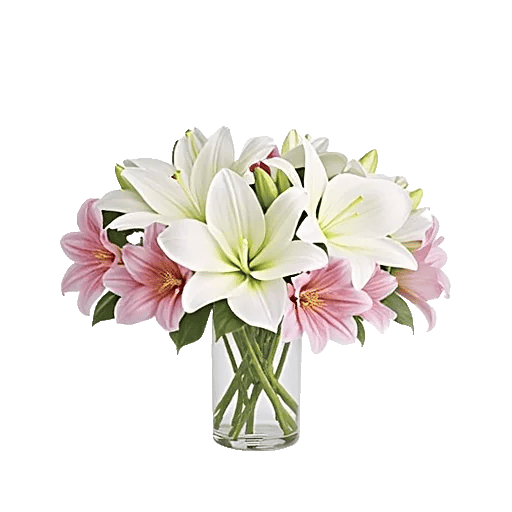 Graceful Lily Display