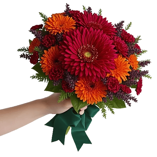 Crimson Blossom Harmony