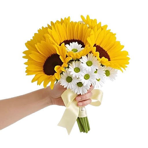 Golden Sunflower Bouquet