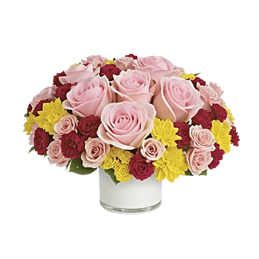 Blush Romantic Centerpiece