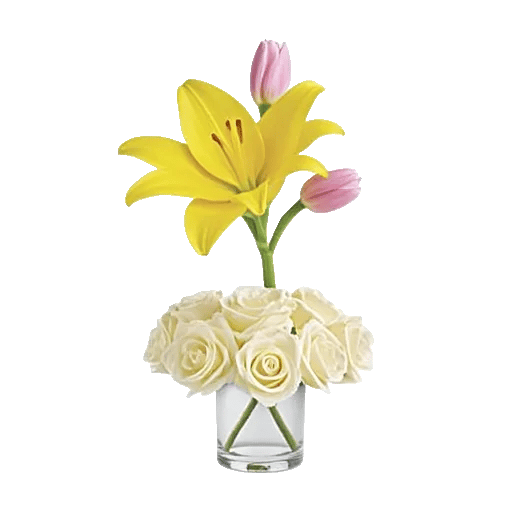 Graceful Lily Display