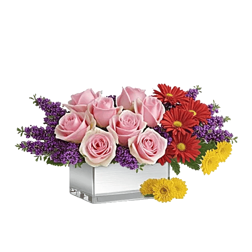 Blush Romantic Centerpiece