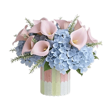 Graceful Lily Display