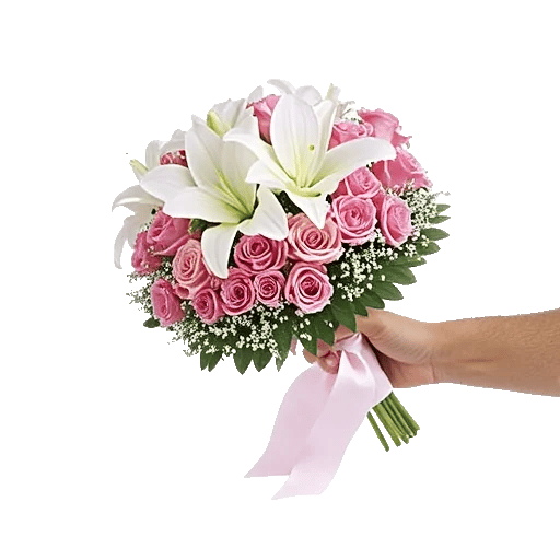 Graceful Lily Display