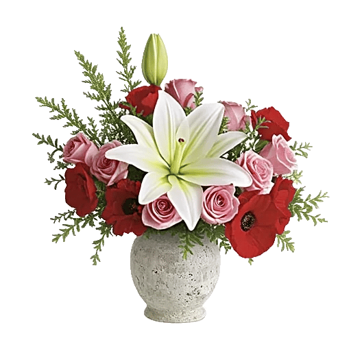 Graceful Lily Display