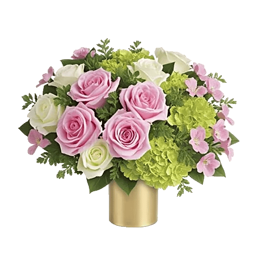 Blush Romantic Centerpiece