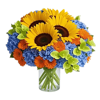 Radiant Bloom Cascade