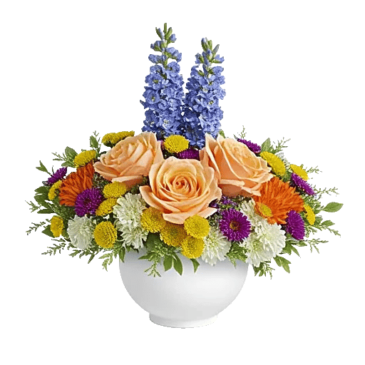 Blush Romantic Centerpiece