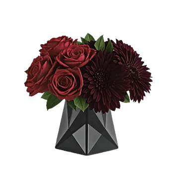 Crimson Blossom Harmony