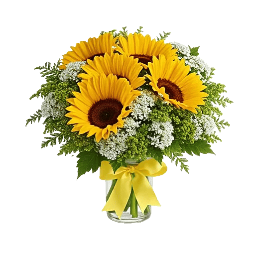 Bright Cheerful Sunflowers
