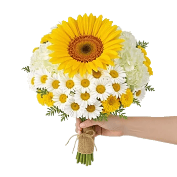 Golden Sunflower Bouquet