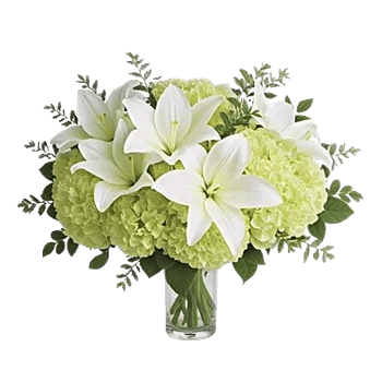 Graceful Lily Display