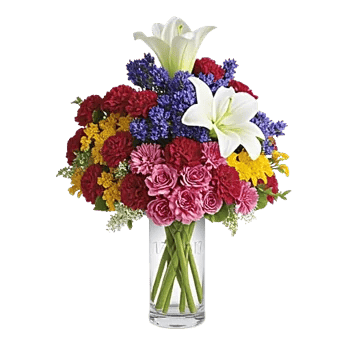 Graceful Lily Display