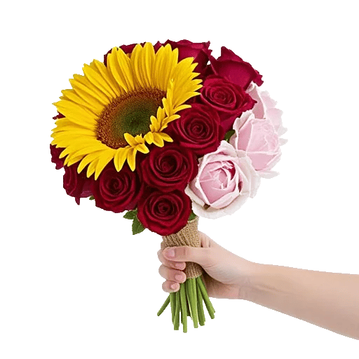 Golden Sunflower Bouquet