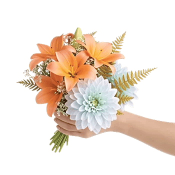 Graceful Lily Display