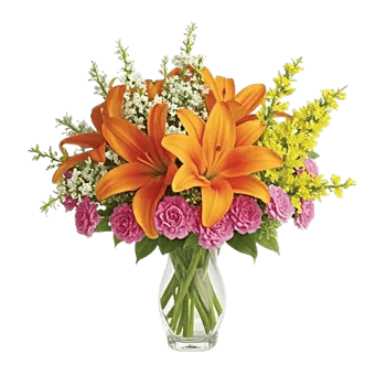 Graceful Lily Display