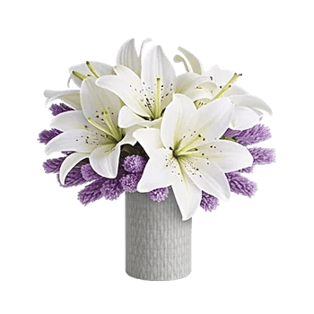 Graceful Lily Display