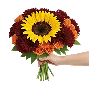 Amber Sunflower Glow