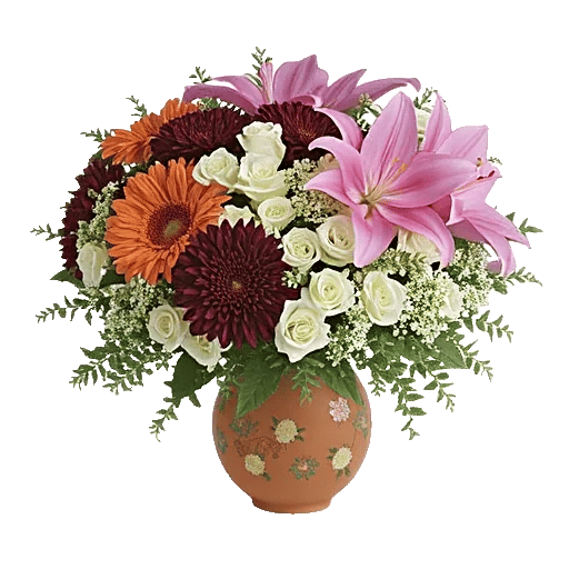 Blush Romantic Centerpiece