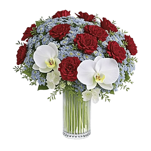 Crimson Blossom Harmony