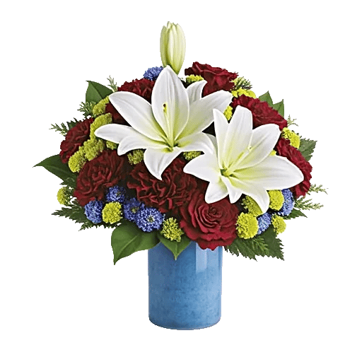 Graceful Lily Display