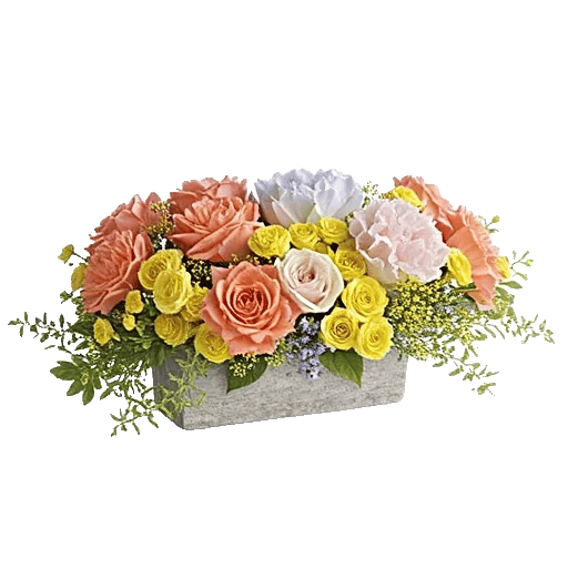 Blush Romantic Centerpiece