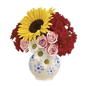 Radiant Bloom Cascade