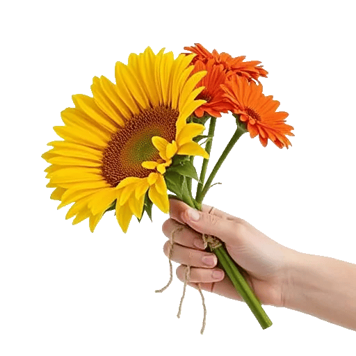 Amber Sunflower Glow