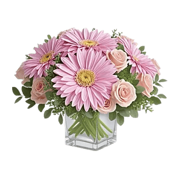 Blush Romantic Centerpiece