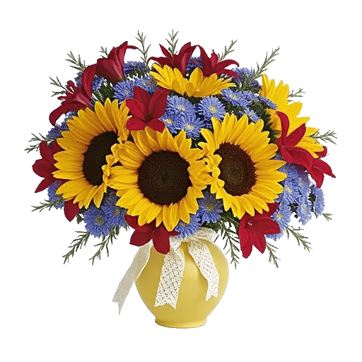 Bright Cheerful Sunflowers