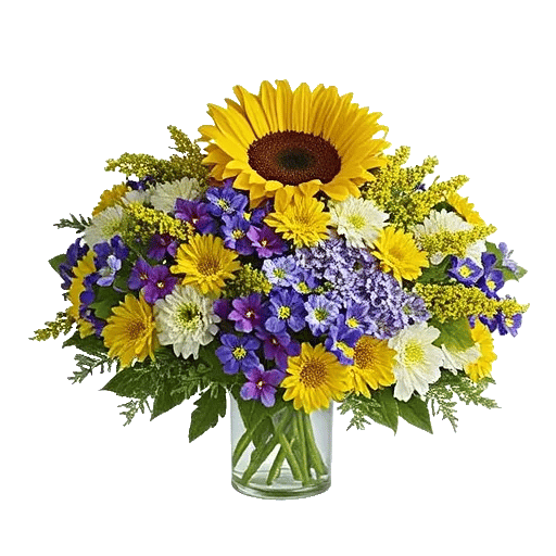 Radiant Bloom Cascade