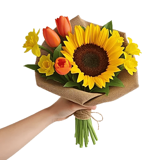 Amber Sunflower Glow